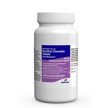 Enroflox (Enrofloxacin) Chew Tab 68 mg 200ct Norbrook