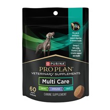 Purina Vet Supplement Multi Care Canine Soft Chews 60ct (10.6oz) 3 bags/pk