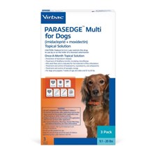 Parasedge™ Multi for Dogs 9.1-20lbs 3 doses/card 10 cards/box