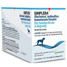 Simplera™ Otic Solution 1ml dropperettes  10/bx