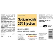 Sodium Iodide 20% Injection 250ml