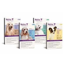 Vectra Dogs and Puppies Teal 11-20lb 3Pk